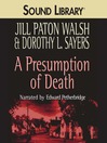 A Presumption of Death By Jill Walsh